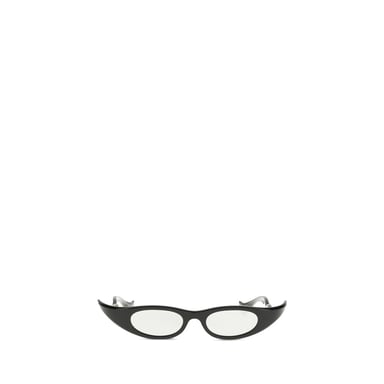 Valentino Garavani Zwarte Acetaten Zonnebril