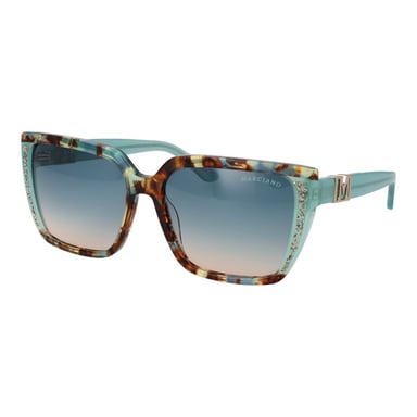 Marciano by Guess Turquoise Acetaat Zonnebril