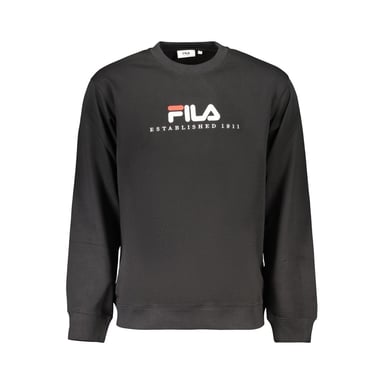 Fila Black Cotton Men's Sweatshirt