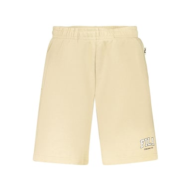 Fila Beige Cotton Mens Short