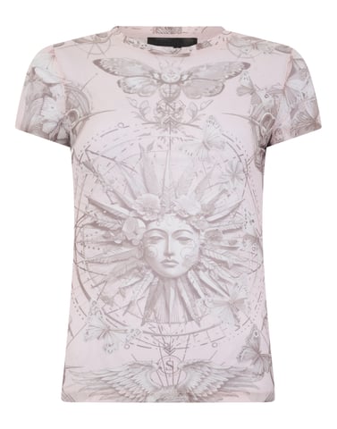 Tulle Sexy Pure Fit T-Shirt Butterfly Tattoo