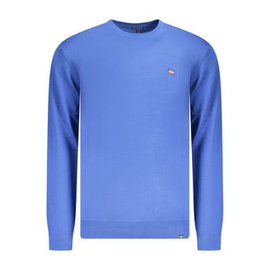Norway 1963 Blue Cotton Men's Sweater