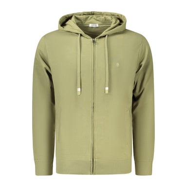 Coveri Moving Verde Cotton Men's Hoodie