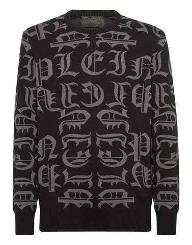 Pullover Round Neck Gothic Plein