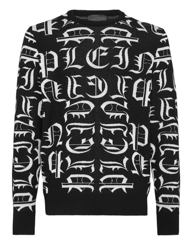 Pullover Round Neck Gothic Plein