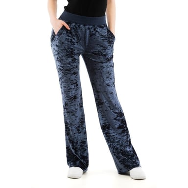 Moschino Blauw Polyester Casual Broek