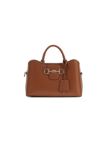 Guess Satchel Bag Cognac