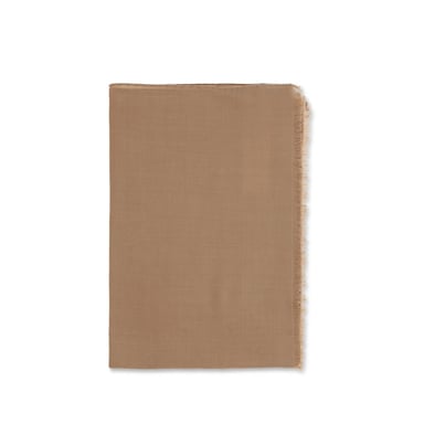 Max Mara Beige Silk Scarf