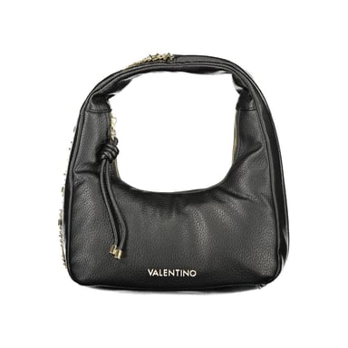 Mario Valentino Black Polyurethane Women's Bag