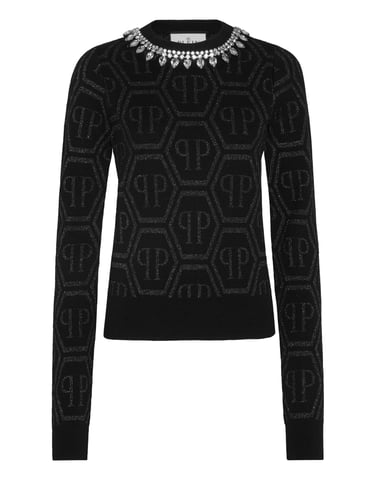 Pullover Ronde Hals Monogram