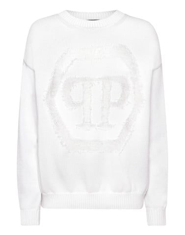 Pullover Round Neck Hexagon