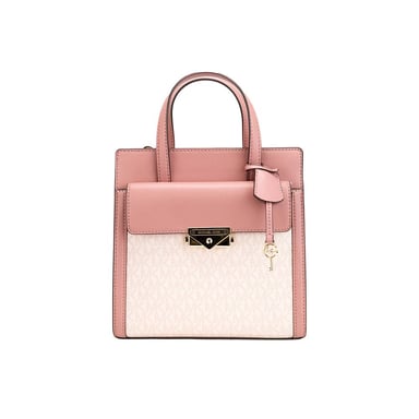 Michael Kors Flerfärgad PVC Axelväska
