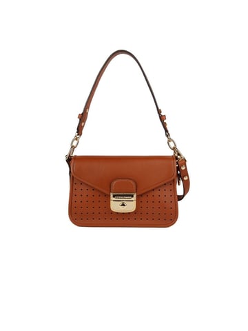 Longchamp Schoudertas Bruin