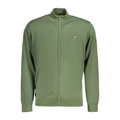 Norway 1963 Verde Cotton Men's Cardigan