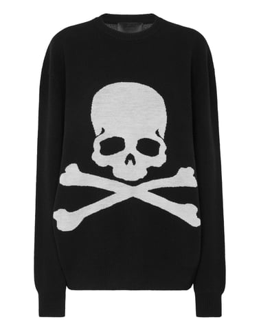 Pullover Round Neck Skull&Bones
