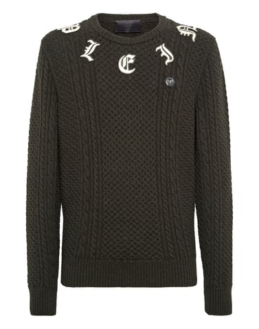 Pullover Round Neck Monogram