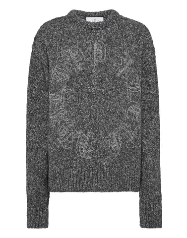 Pullover Round Neck Gothic Plein