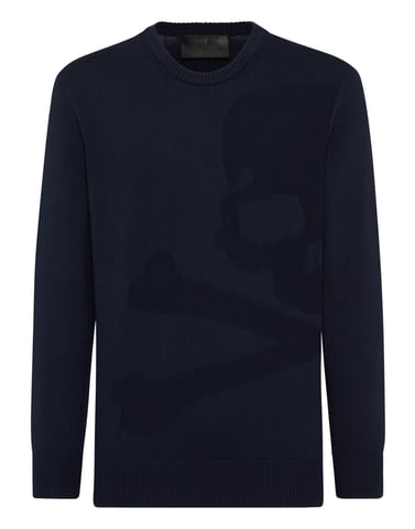 Pullover Round Neck Skull&Bones