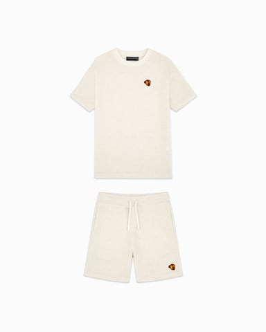 Black Bananas Kids Chrochet Twinset, Off White
