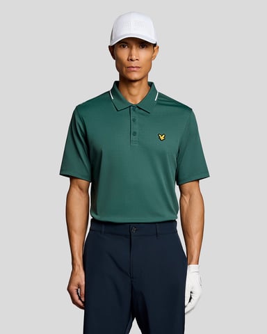 Tippad Teknisk Poloshirt