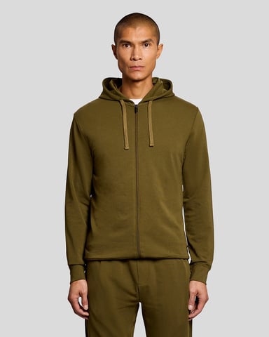 Lightweight Lounge Zip Hoodie