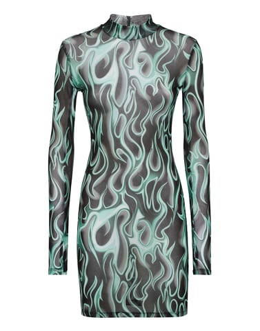 Short Dress Flame