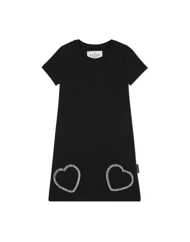 T-Shirt Short Dresses Heart