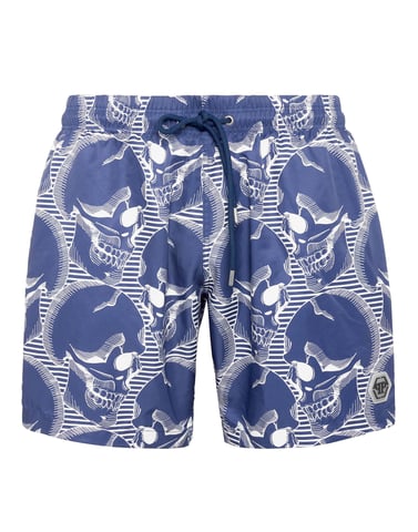 Swim Trunks Skull