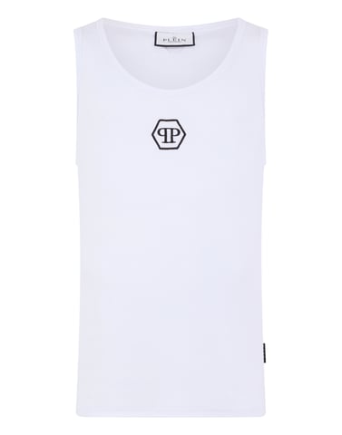 Cotton Tank Top Hexagon