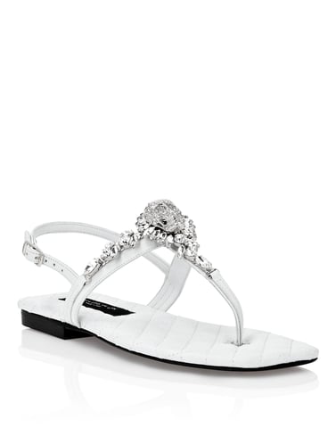 Sandals Flat Skull