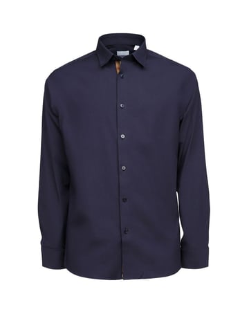 Burberry Hemden Navy Zwart