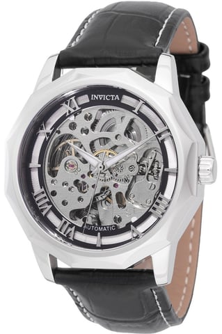 Invicta Objet D Art 69128 Men's Watch - Automatic Movement - Stainless Steel with Silver Dial - 42 mm