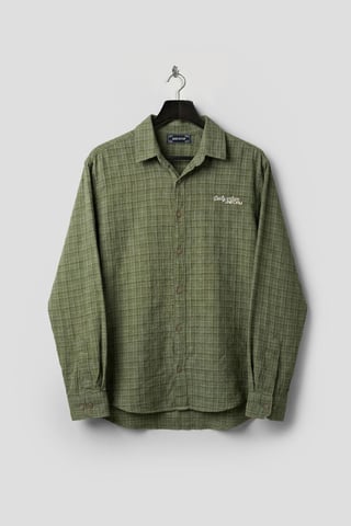 Men's Plaid Button-Up Shirt
