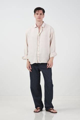 Oversized Long Sleeve Button Shirt