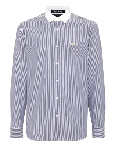 Shirt Slim Fit Skull And Plein