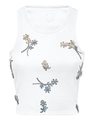 Tank Top Flowers