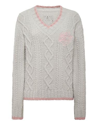 Pullover V-Neck Ls