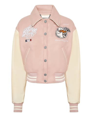 Leather Bomber Duck