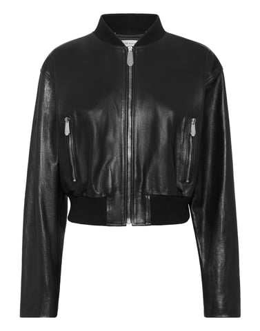 Leather Bomber Signature
