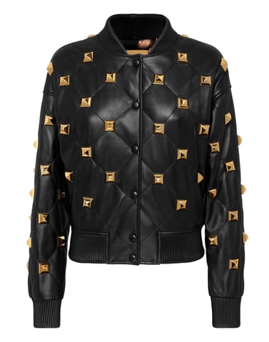 Leather Bomber