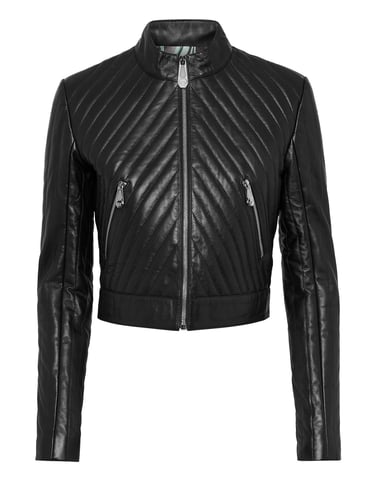 Leather Biker Flame