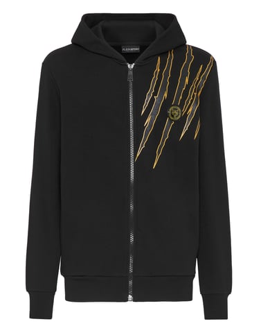 Hooded Sweatjacket Scratch
