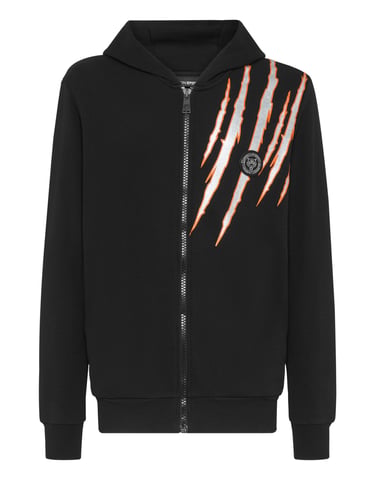 Hooded Sweatjacket Scratch