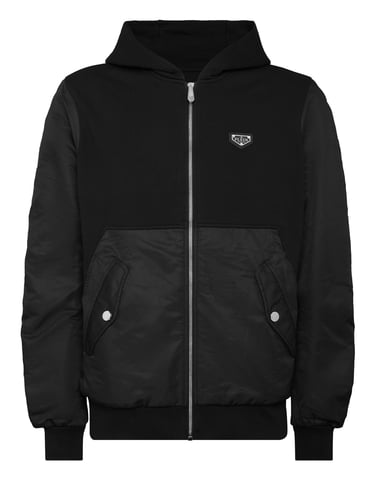 Hooded Sweatjacket Iconic Plein