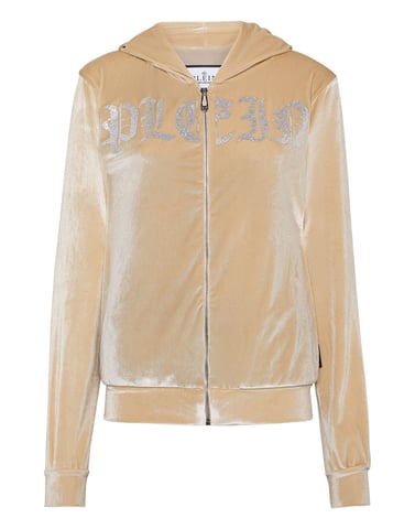 Hooded Sweatjacket Gothic Plein