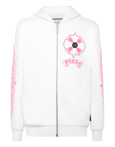 Hoodie Sweatjacket Chrome