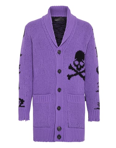 Cardigan Skull And Plein