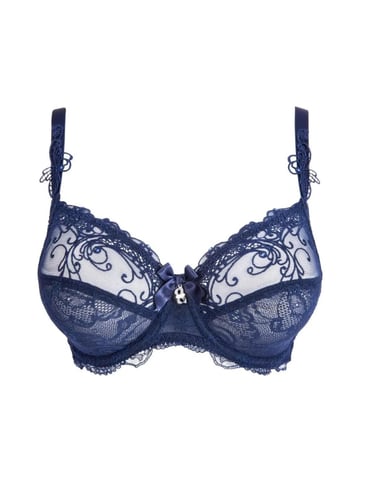 Lise Charmel Soir De Venise Full Cup Bra - Bleu Venise