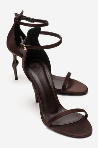 Yelena Ankle Strap Stiletto Pump