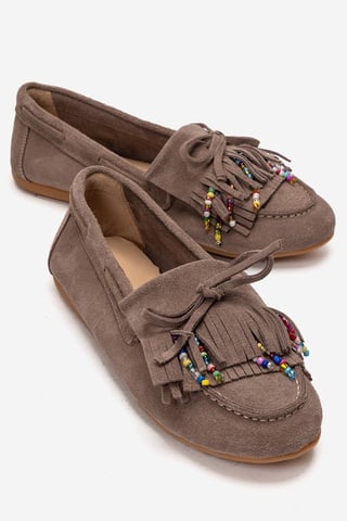 Evelyn Leather Loafer